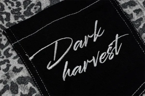 Design Dark Harvest Leopard Print Wide-Leg Shorts - 11