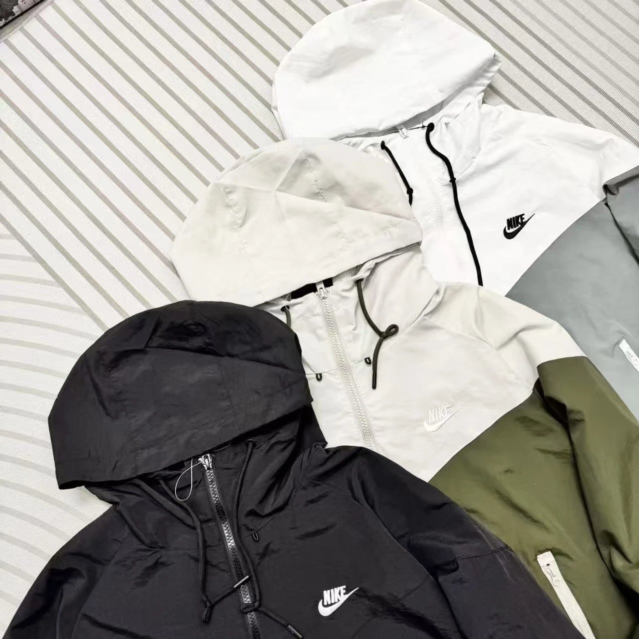 Nike Windrunner Hooded Jacket Multicolor Outerwear - 6