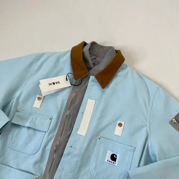 Carhartt Work In Progress Carhartt WIP Chore Coat Beige Outerwear - 16