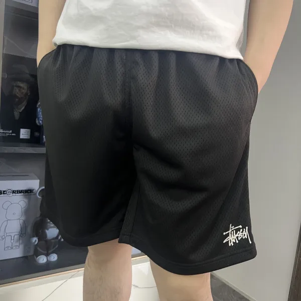 Stussy Leopard Print Drawstring Shorts Multicolor - 5