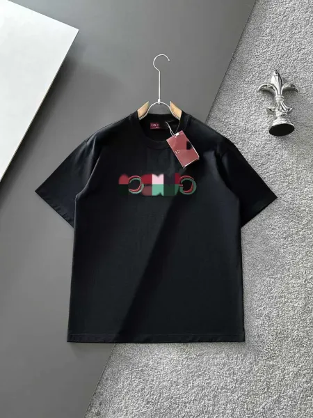 Gucci Interlocking G Logo Black T-Shirt - 1