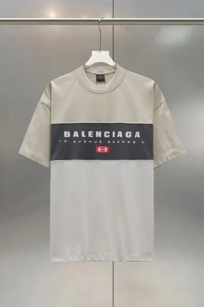 Balenciaga Security Tape Logo T-Shirt Black - 5