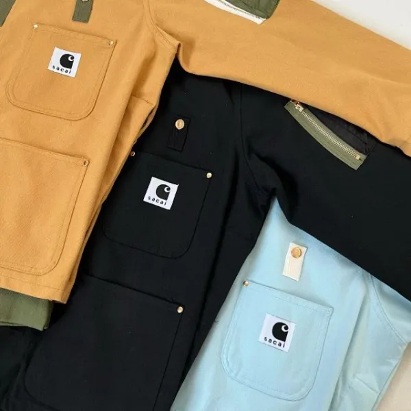 Carhartt Work In Progress Carhartt WIP Chore Coat Beige Outerwear - 23