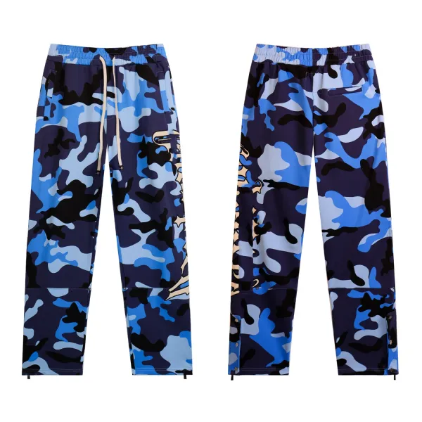 Design Camo Print Graphic Sweatpants Multicolor - 38