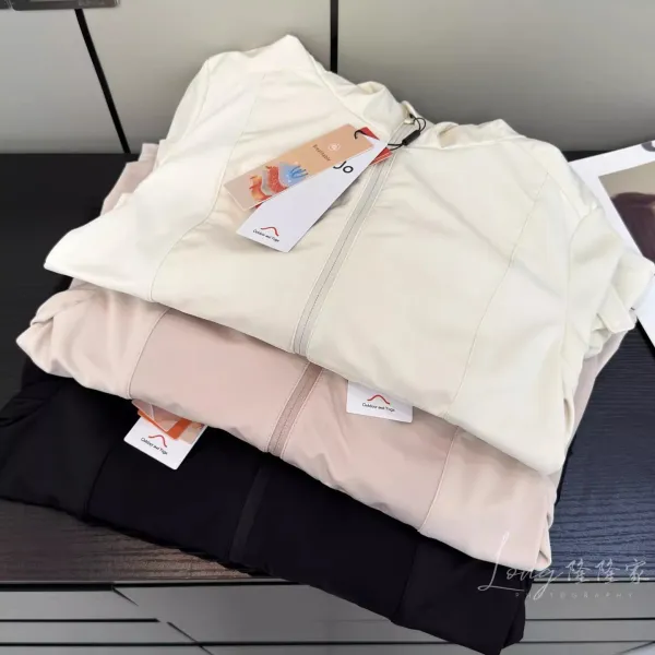 Design Softshell Hooded Jacket in Ivory, Blush Pink, and Black Outerwear.jacket - 13
