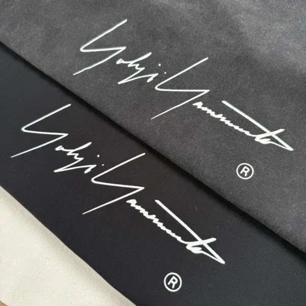 Yohji Yamamoto x Neighborhood Collaboration Graphic Tee Charcoal Gray T-Shirt - 26
