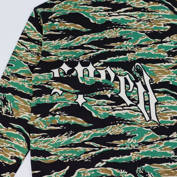 Design Camo Print Graphic Sweatpants Multicolor - 16
