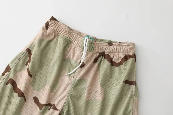 Stussy Leopard Print Drawstring Shorts Multicolor - 25