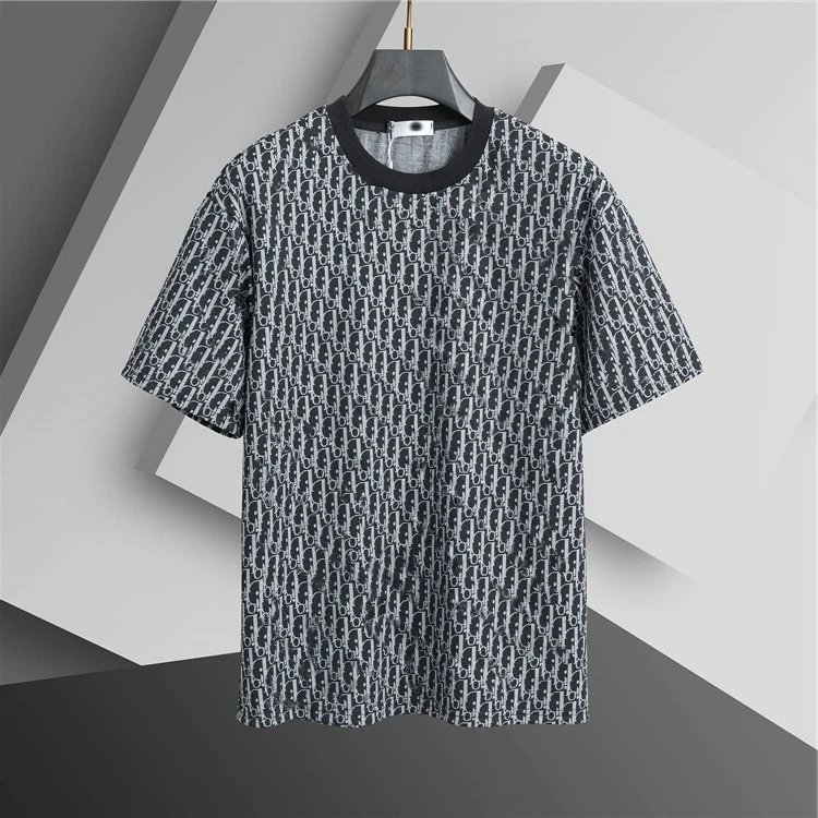 Jacquard Crew Neck T-Shirt photo 8