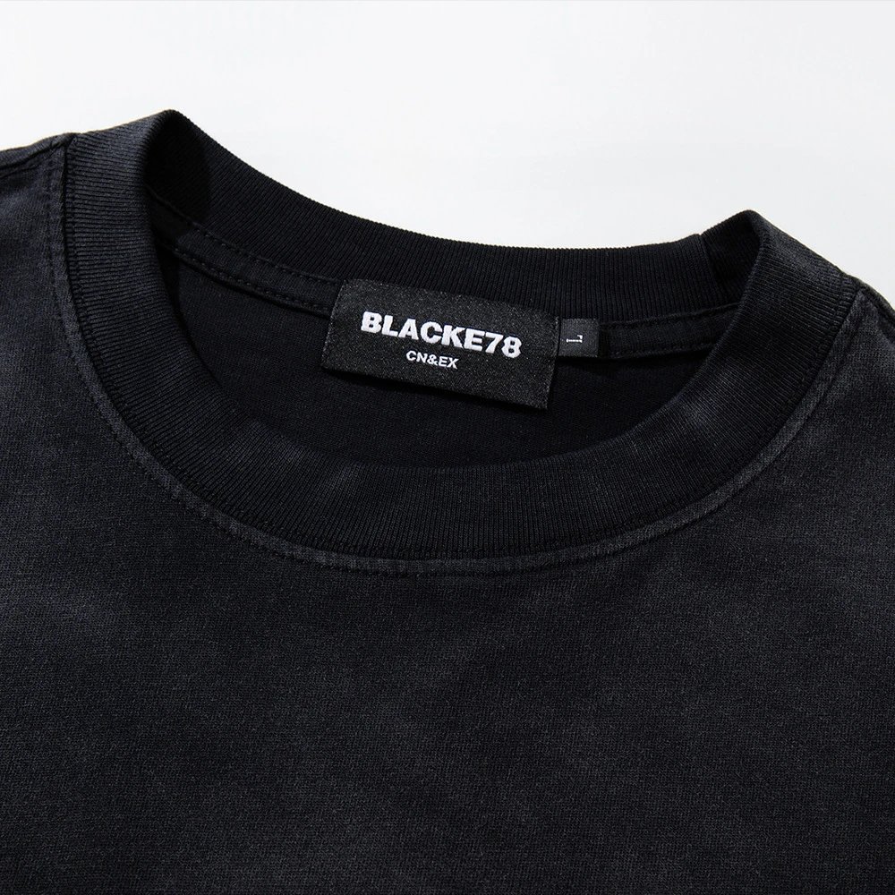 Blackete Beautiful 56 Black Graphic Oversized T-Shirt
