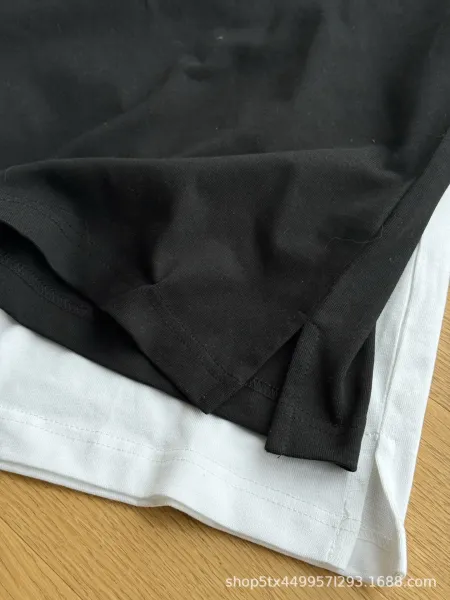 Adidas Originals Polo Black with White Collar and Three-Stripe Sleeves Polo Shirt - 10