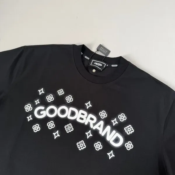 GOOD BRAND Graphic Print Oversized T-Shirt Black - 14
