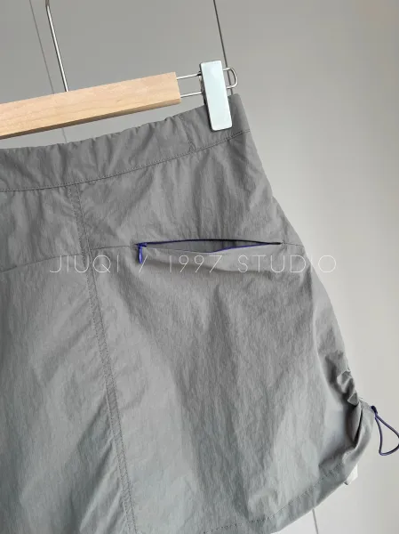 Design UXIAOYONG Functional Skirt Purple Technical Shorts - 17
