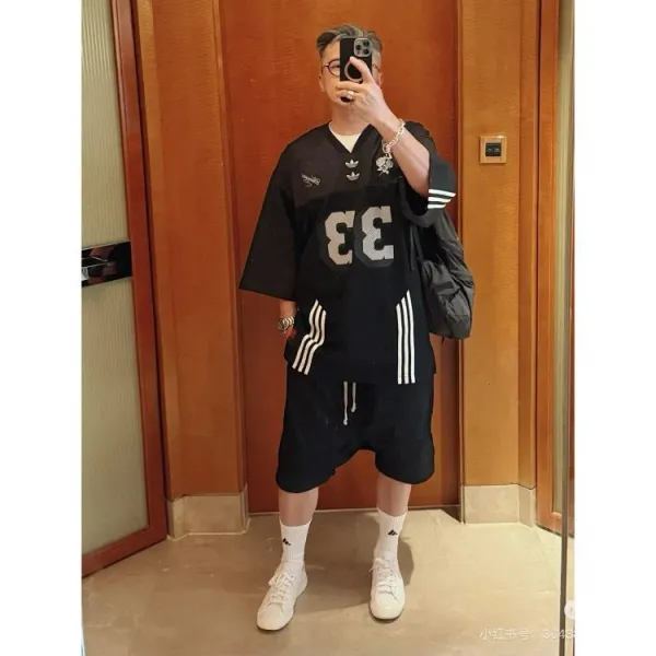 Adidas Originals x Rose Collection Jersey Black / White - 6