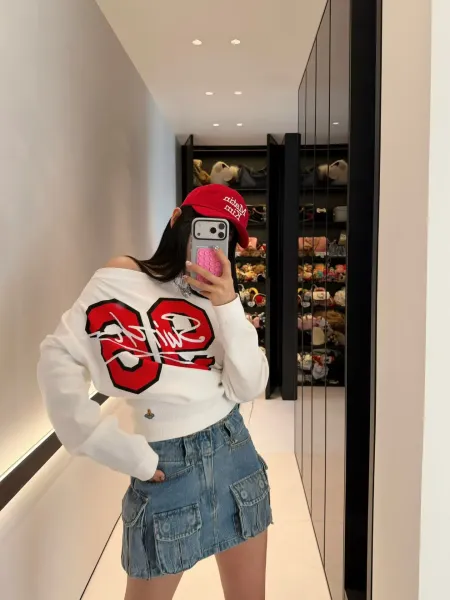 Vivienne Westwood Red Label '96 Switch' Knit Sweater White - 4