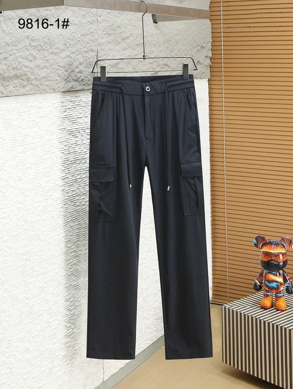 Design Cargo Pants Navy
