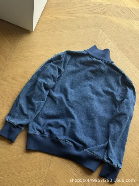 Design Wide-Leg Straight Jeans Blue - 9