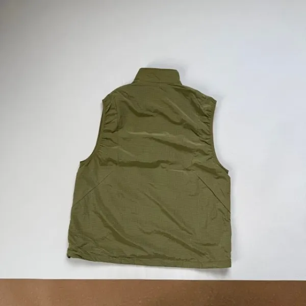 Design Goldwin Grid Tech Vest Olive Green Vest Outerwear.vest - 26