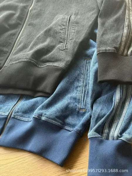 Design Wide-Leg Straight Jeans Blue - 18