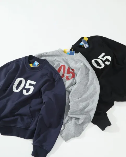 Design 05 Distressed Graphic Hoodie Gray - 10