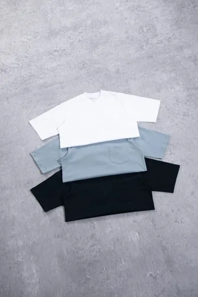 Design Goldwin Pocket T-Shirt White, Black, and Gray T-Shirts - 19