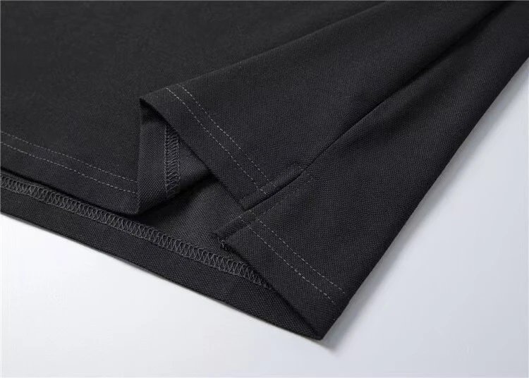 Versace Medusa Collar Polo Black Polo Shirt - 6