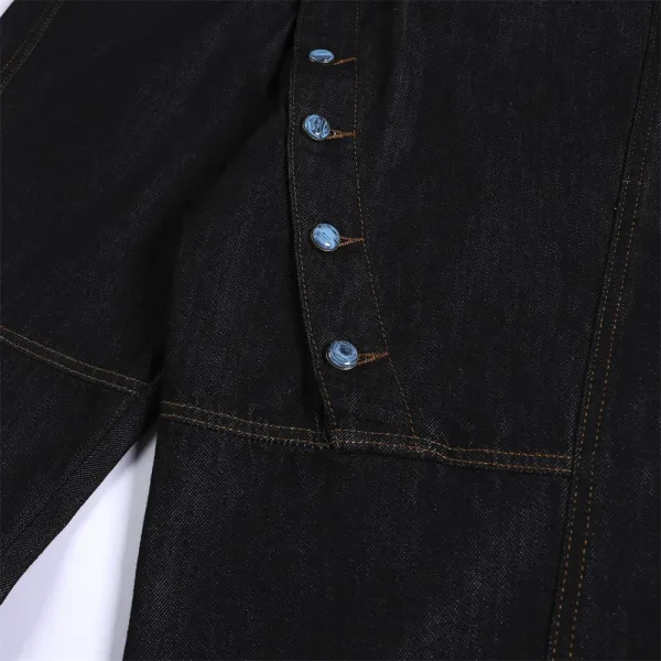 Design Riende Wide-Leg Denim Jeans Black Jeans - 11