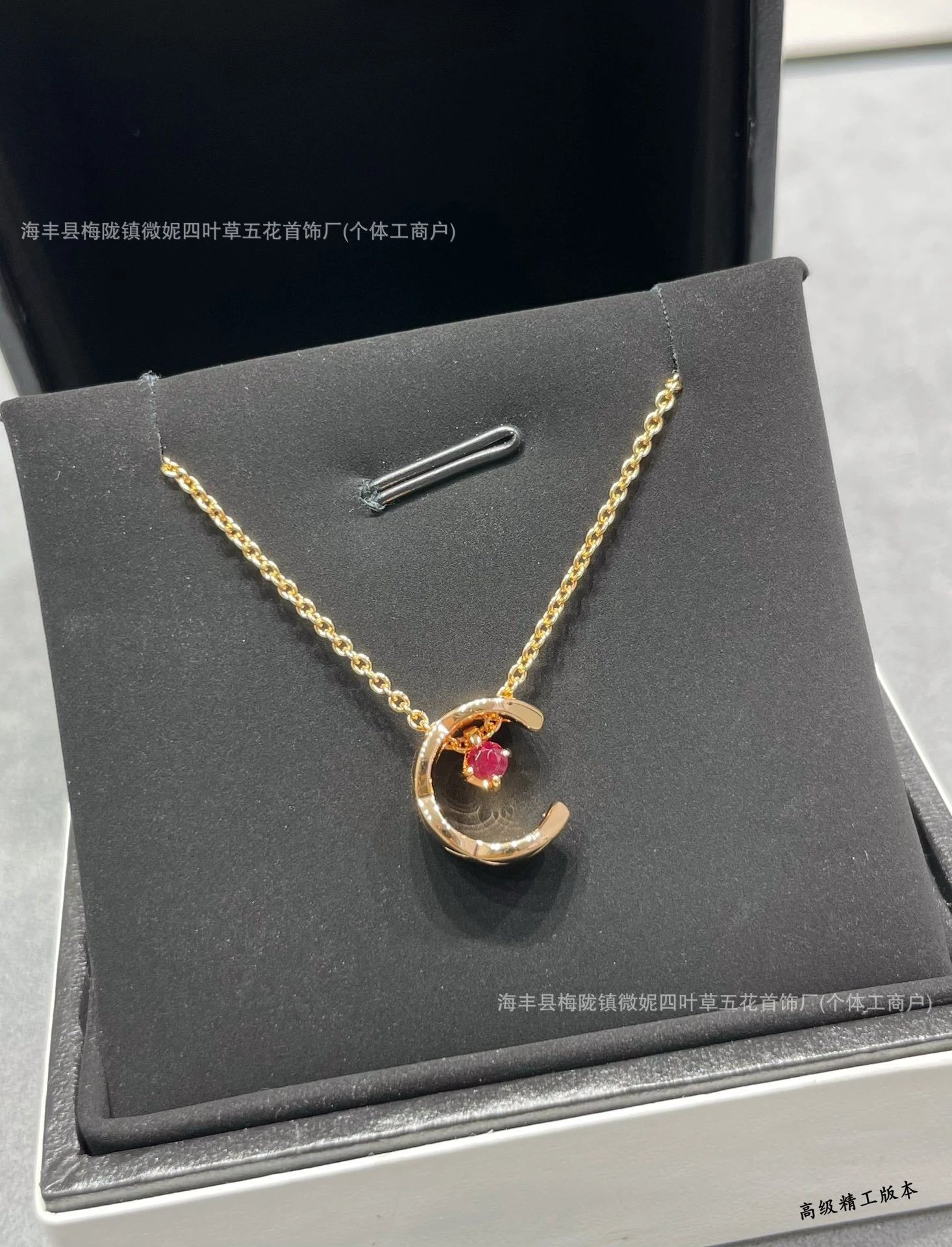 Design Minimalist Cube Pendant Necklace Silver Jewelry - 18
