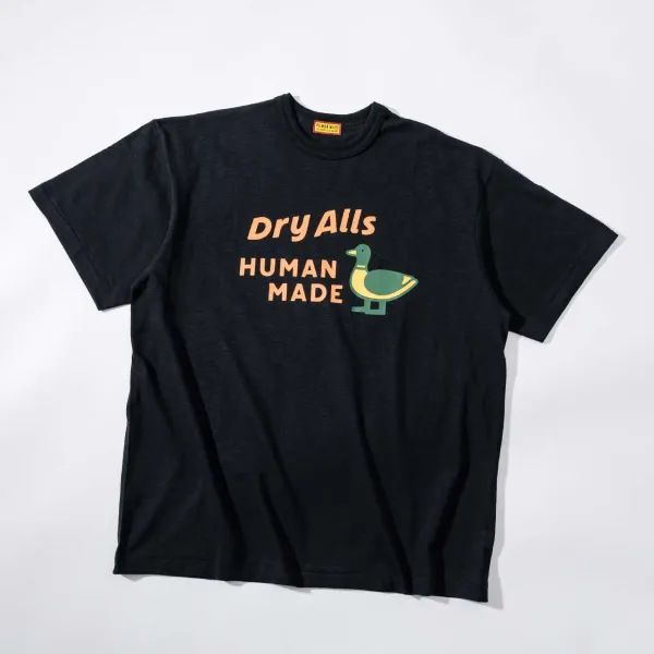 Human Made Dry Alls Duck Graphic T-Shirt White - 19