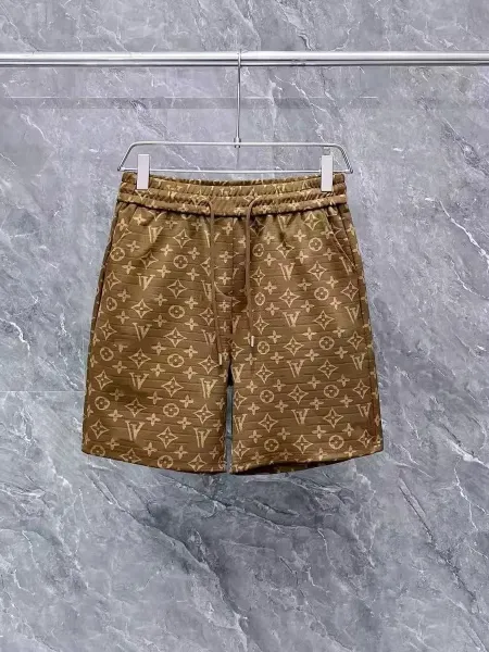 Louis Vuitton Monogram Quilted Shorts Brown - 1