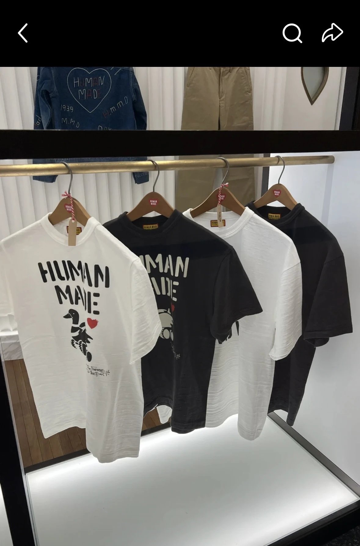 Human Made Duck Roller Skate T-Shirt Black - 3