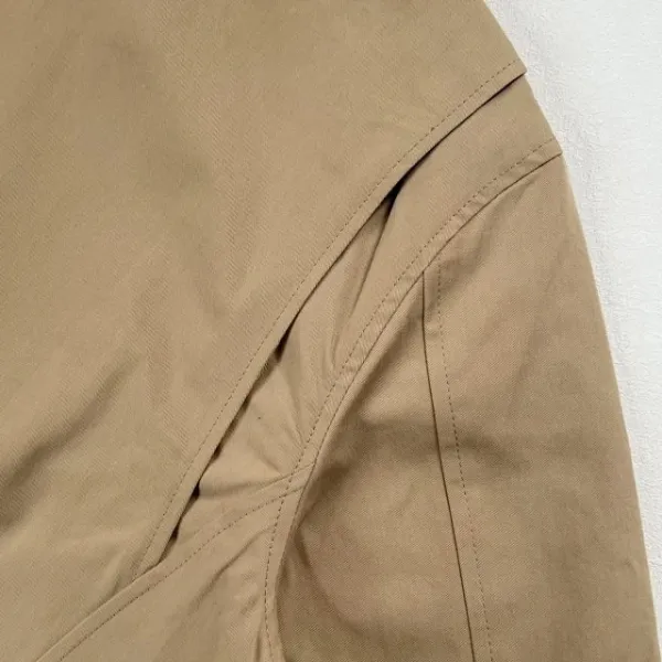 Design WIM WIM Beige Utility Jacket with Embroidered Logo Outerwear.jacket - 20