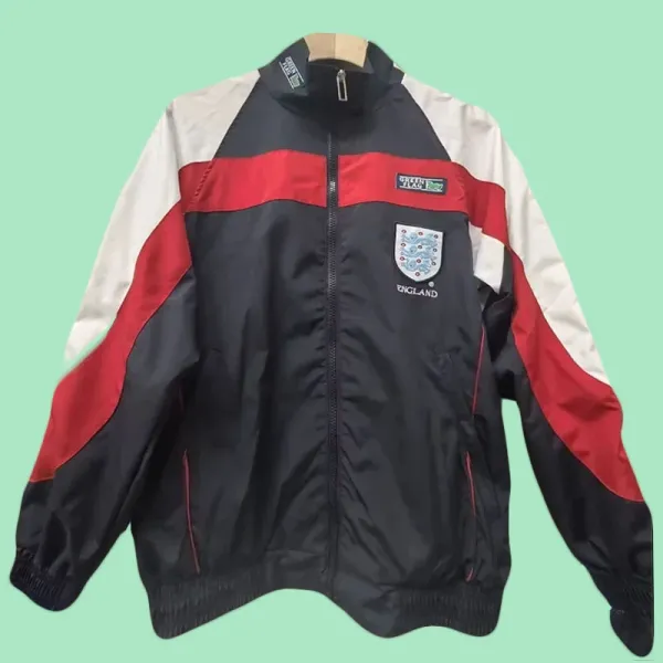 AFA Track Jacket Light Gray with Black Trim Outerwear - 26