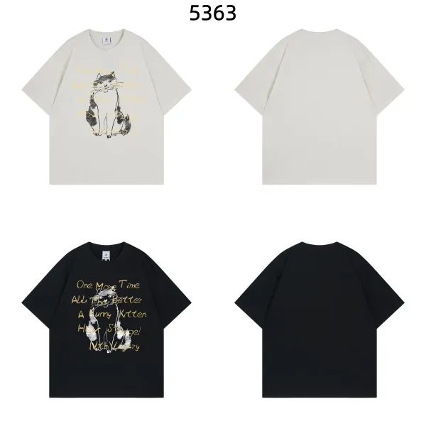 Design NOWTREND Studio Black Palm Tree Graphic T-Shirt T-Shirts - 11