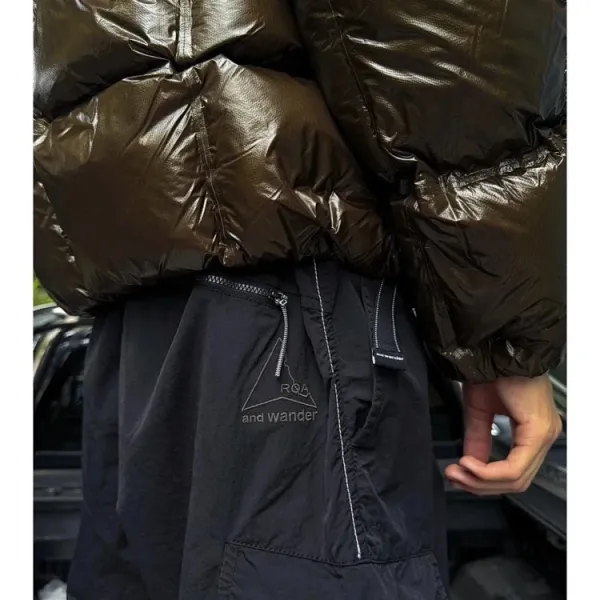Design And Wander x ROA Cargo Pants Black and Olive Green Pants - 7