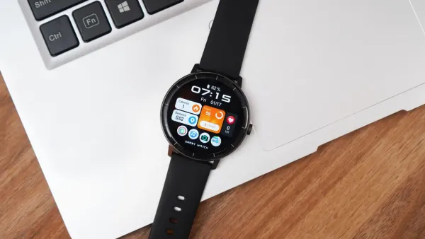 Design Smartwatch Black Fitness Tracker - 17