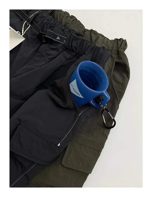 Design And Wander x ROA Cargo Pants Black and Olive Green Pants - 27