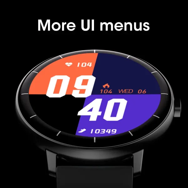 Design Smartwatch Black Fitness Tracker - 27