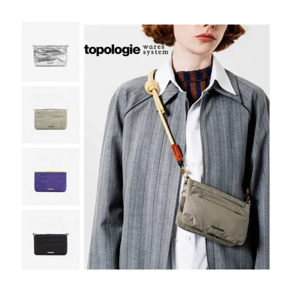 Design Topologie Wares System Crossbody Bag Olive Crossbody Bags - 4