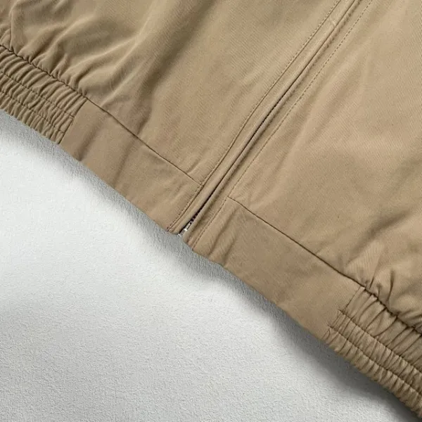 Design WIM WIM Beige Utility Jacket with Embroidered Logo Outerwear.jacket - 18