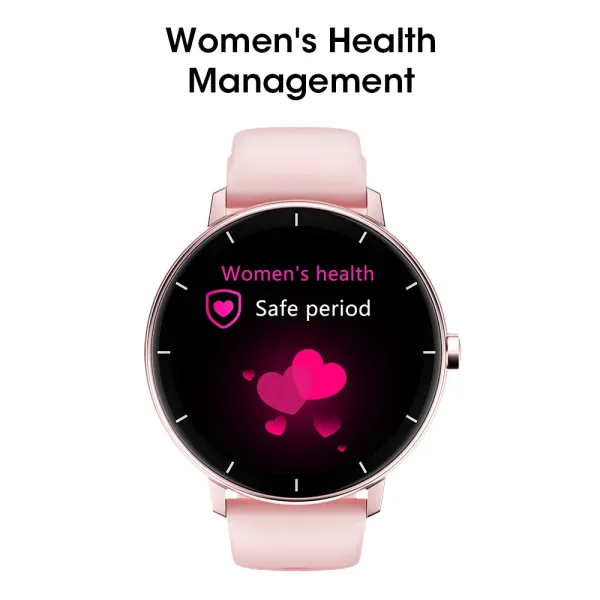 Design Smartwatch Black Fitness Tracker - 34