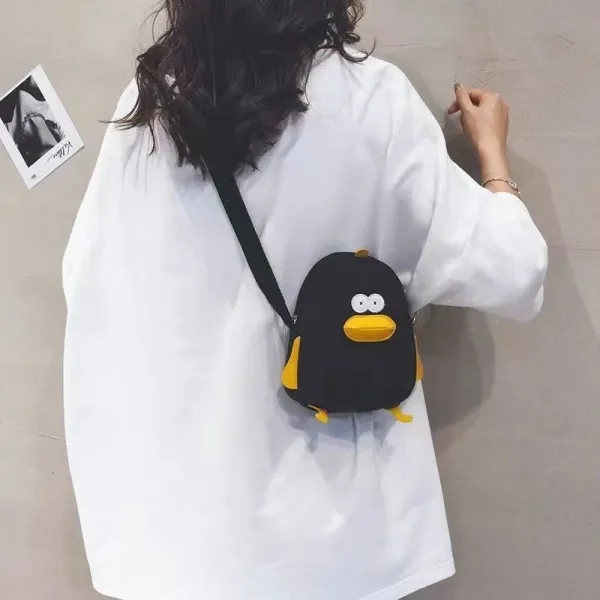 Design Fashiontoc Duck Mini Crossbody Bag Yellow Crossbody Bags - 3