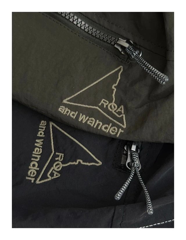 Design And Wander x ROA Cargo Pants Black and Olive Green Pants - 38