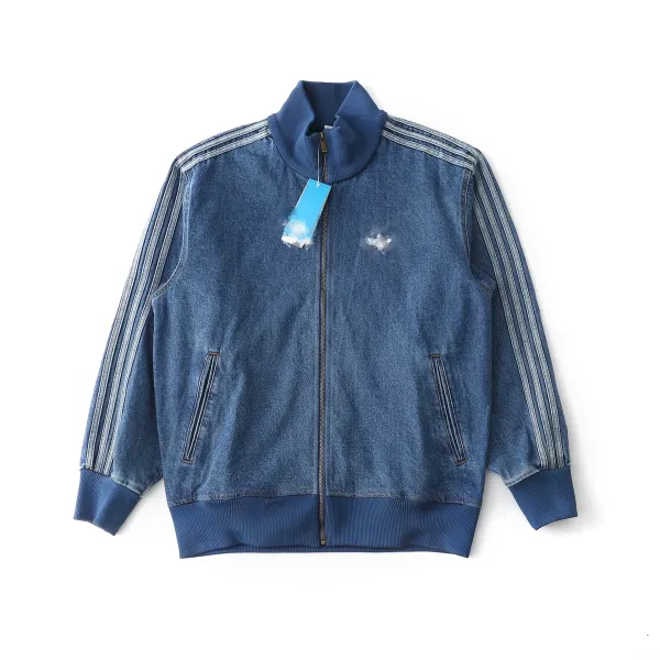 Adidas Originals Track Jacket Denim Blue Jacket - 1