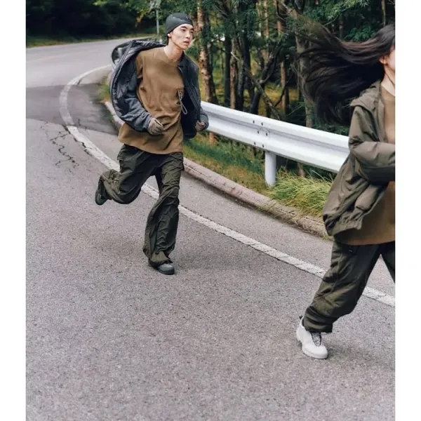 Design And Wander x ROA Cargo Pants Black and Olive Green Pants - 8