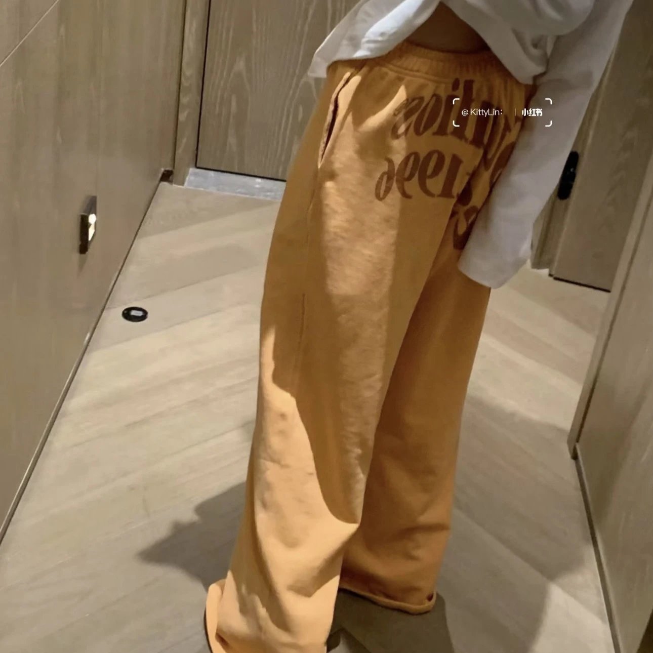 Acne Studios Est. 1996 Light Blue Graphic Sweatpants