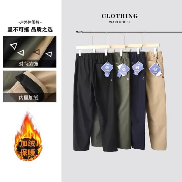 Design Clothing Warehouse Outdoor Navy Pants - 8