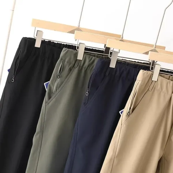 Design Clothing Warehouse Outdoor Navy Pants - 10