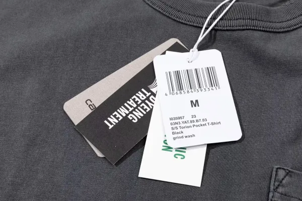 Carhartt Work In Progress Carhartt WIP Pocket T-Shirt Charcoal Gray T-Shirt T-Shirts - 19