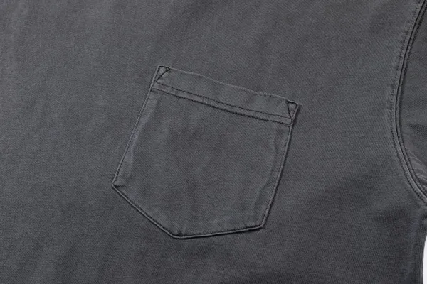 Carhartt Work In Progress Carhartt WIP Pocket T-Shirt Charcoal Gray T-Shirt T-Shirts - 21